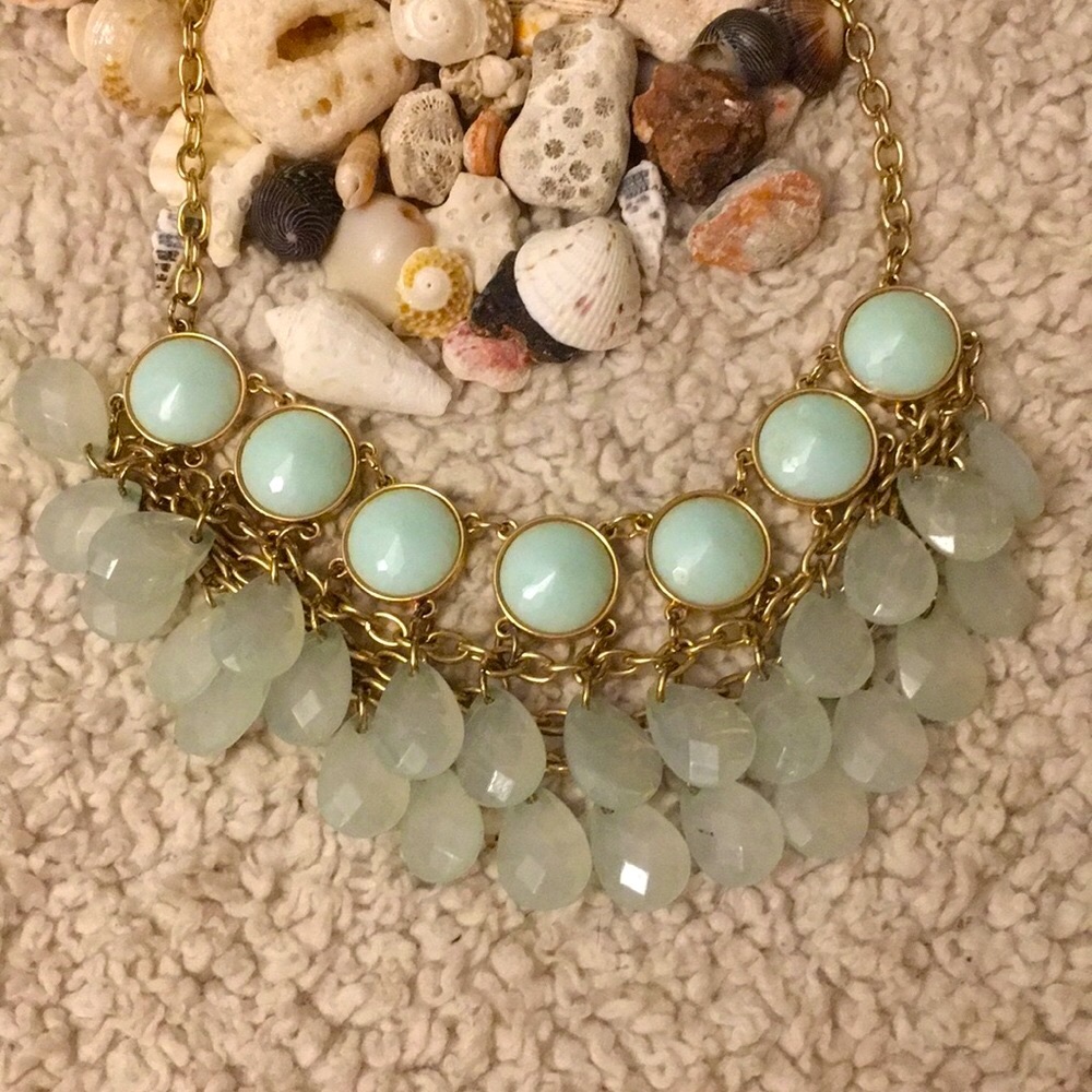 Turquoise & Gold Necklace